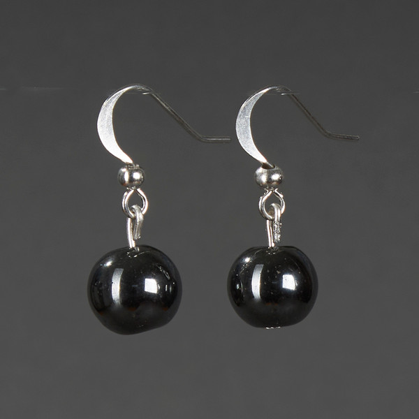 Изображение товара Серьги Wolves Элитный Гематит 40831 №1