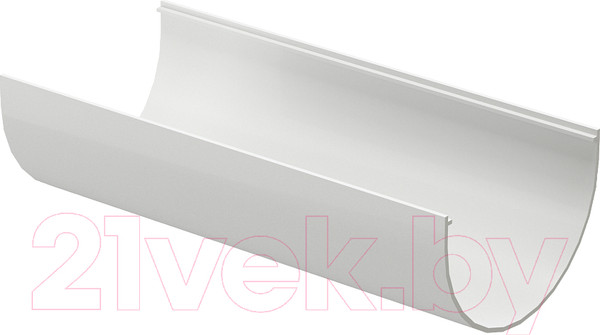 Изображение товара Желоб Docke Dacha 120мм / PVAP-1107 (2м, белый)