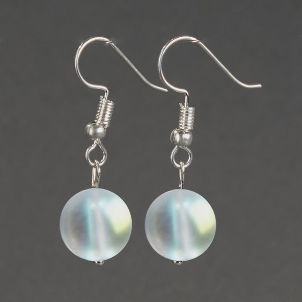 Изображение товара Серьги Wolves Элитный Опал 40868 №2 (снежный)