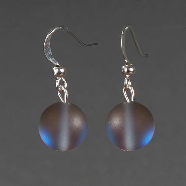 Изображение товара Серьги Wolves Элитный Опал 40871 №1 (серый)