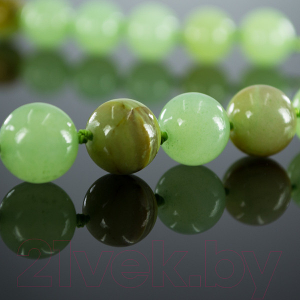 Изображение товара Серьги Wolves Элитный Оникс 40880 №2 (зеленый)