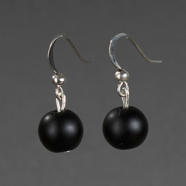 Изображение товара Серьги Wolves Элитный Шунгит 40907 №1