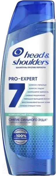 Изображение товара Шампунь для волос Head & Shoulders Снятие сильного зуда 7в1 (300мл)
