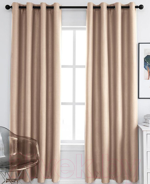 Изображение товара Комплект штор Nivasan Вельвет 1 на люверсах 140x260 / H.VT.L-1