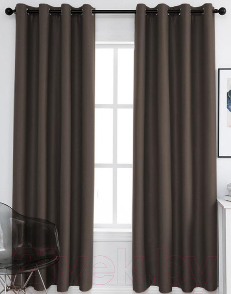 Изображение товара Комплект штор Nivasan Вельвет 2 на люверсах 140x260 / H.VT.L-2