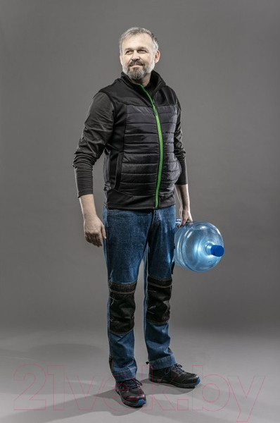Изображение товара Жилет утепленный Hoegert Mads HT5K378-L (р.52, черный)