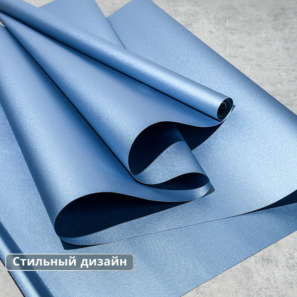 Изображение товара Рулонная штора АС МАРТ Мегаполис 67x160 (синий)