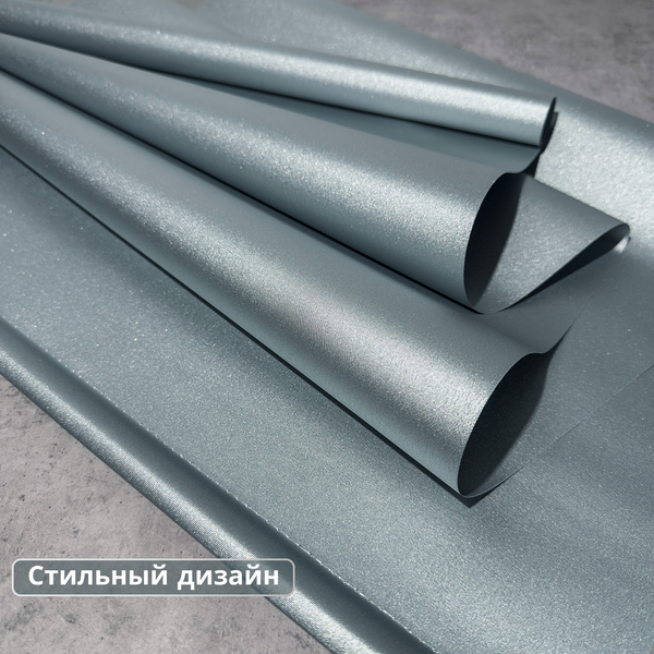 Изображение товара Рулонная штора АС МАРТ Мегаполис 85x160 (зеленый)