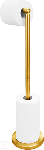 Изображение товара Стойка для туалетной бумаги El Casa 240395 (золото)