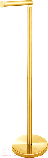 Изображение товара Стойка для туалетной бумаги El Casa 240395 (золото)