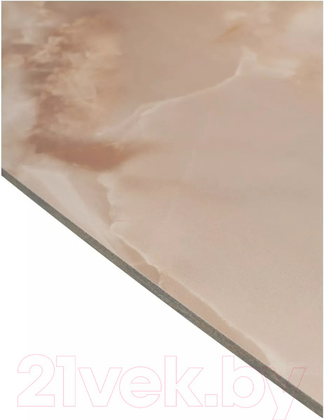 Изображение товара Обеденный стол M-City Alatri 120 Gloss / 614M05548 (Amber Jade Solid Ceramic/Black)