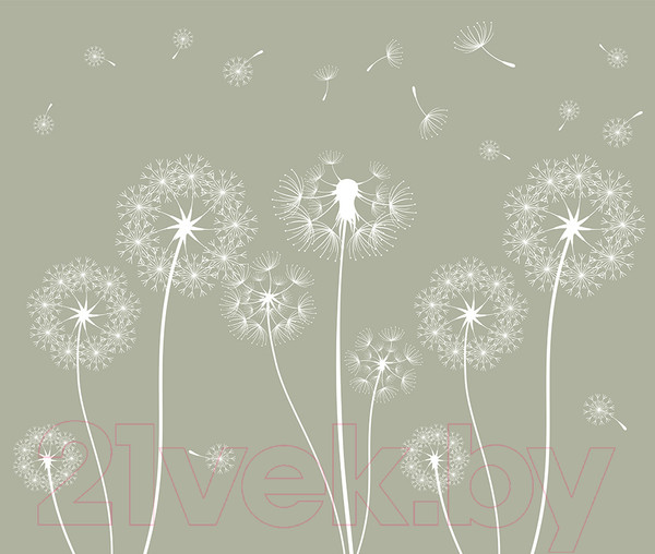 Изображение товара Фотообои листовые Citydecor Одуванчик (300x254)