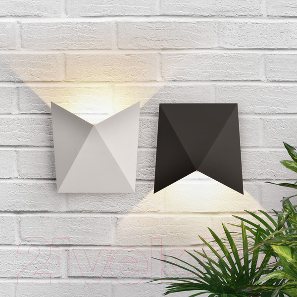 Изображение товара Бра уличное Elektrostandard 1517 Techno LED Butterfly (черный)