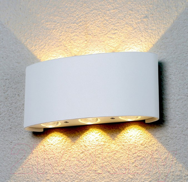 Бра уличное Elektrostandard 1551 Techno LED Twinky Trio (белый) — фото 6