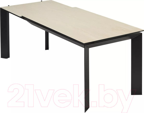 Изображение товара Обеденный стол M-City Cremona 140 TL-142 / 614М05538 (итальянская керамика/черный)