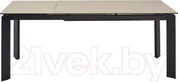 Изображение товара Обеденный стол M-City Cremona 140 TL-142 / 614М05538 (итальянская керамика/черный)