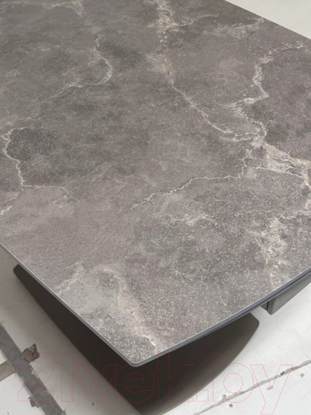 Изображение товара Обеденный стол M-City Balde 120 Matt / 614M05562 (Latte Stone Solid Ceramic/Taupe)