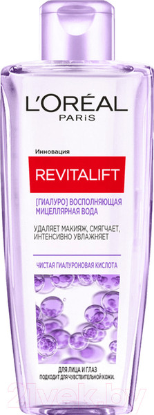 Изображение товара Мицеллярная вода L'Oreal Paris Revitalift Восполняющая для лица и глаз (200мл)