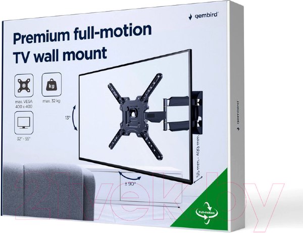 Изображение товара Кронштейн для телевизора Gembird WM-55ST-01