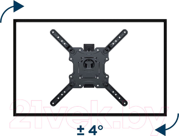 Изображение товара Кронштейн для телевизора Gembird WM-55ST-01