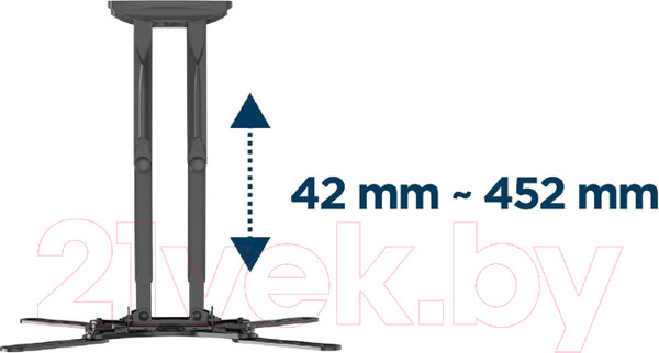 Изображение товара Кронштейн для телевизора Gembird WM-60ST-01