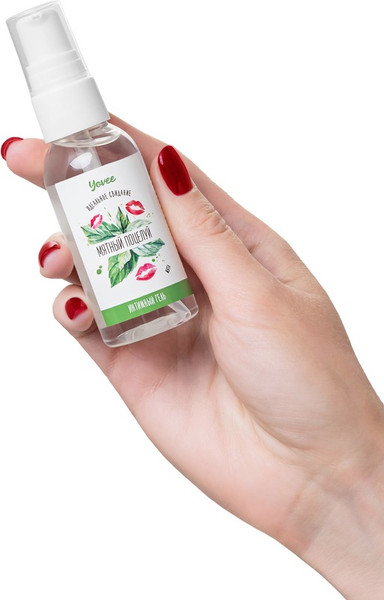 Изображение товара Лубрикант-гель Yovee Мятный поцелуй со вкусом мяты / 721006 (50мл)