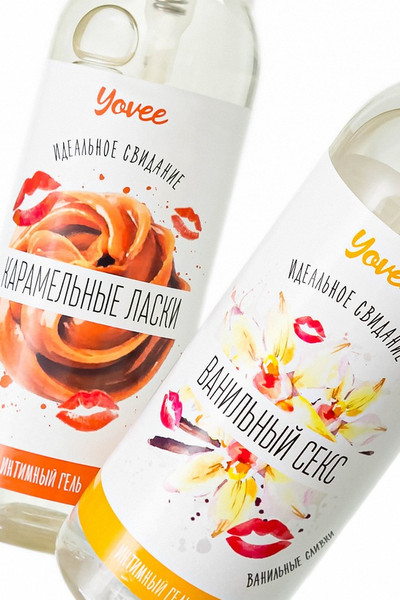 Изображение товара Лубрикант-гель Yovee Ванильный секс со вкусом ванильных сливок / 721011 (100мл)