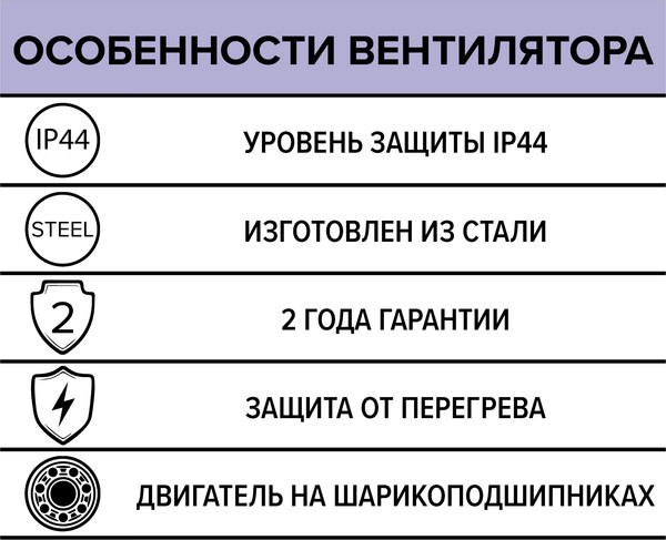 Изображение товара Вентилятор радиальный ERA Pro Argest 120E 2K M