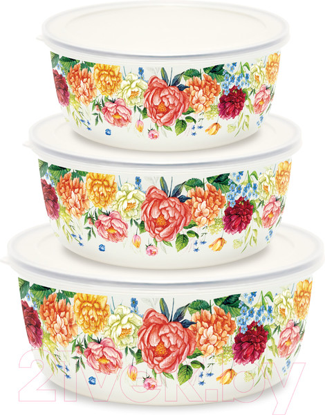 Изображение товара Набор мисок Appetite Peonies 1DM47PL (3шт)