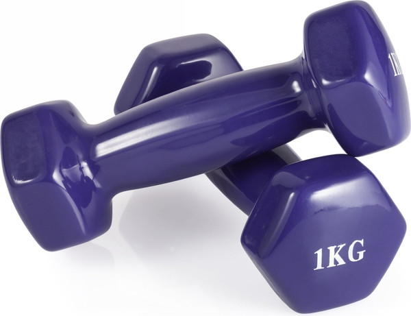 Изображение товара Гантель VictoryFit VF-DV010 (1кг, фиолетовый)