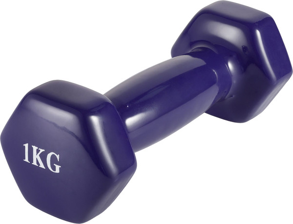 Изображение товара Гантель VictoryFit VF-DV010 (1кг, фиолетовый)