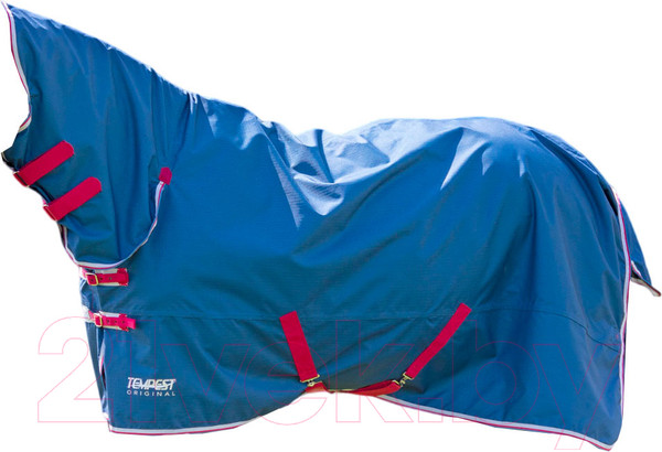 Изображение товара Попона для лошади Shires Tempest Original Lite / 9330C/TEAL/84 (с капором, чирок)