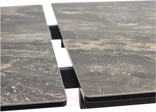 Изображение товара Обеденный стол M-City Belluno 160 KL-176 / 614M05693 (итальянская керамика/черный)