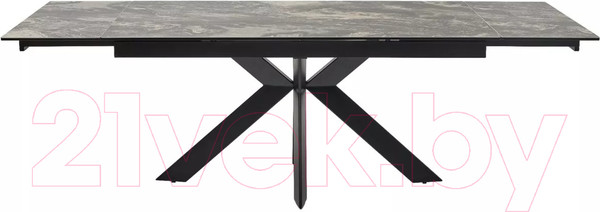 Изображение товара Обеденный стол M-City Belluno 160 KL-176 / 614M05693 (итальянская керамика/черный)