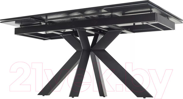 Изображение товара Обеденный стол M-City Belluno 160 KL-176 / 614M05693 (итальянская керамика/черный)