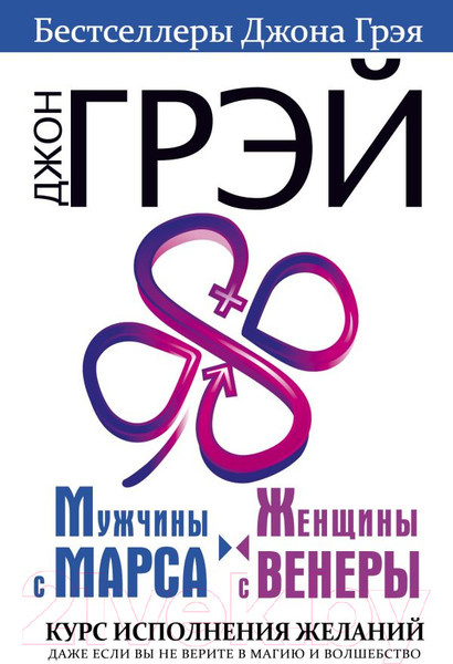Изображение товара Книга АСТ Мужчины с Марса, Женщины с Венеры. Курс исполнения желаний (Грэй Дж.)
