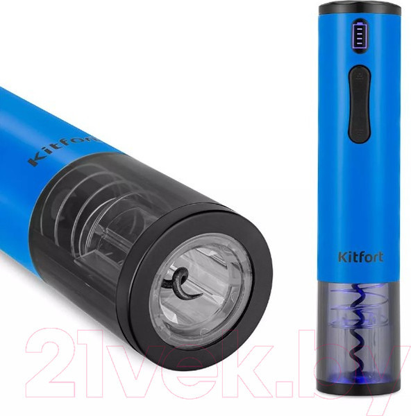 Изображение товара Электроштопор Kitfort KT-6032-3 (синий)