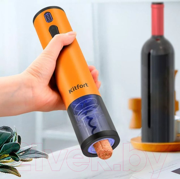 Изображение товара Электроштопор Kitfort KT-6032-2 (оранжевый)
