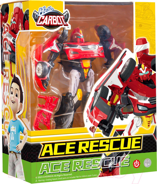 Изображение товара Робот-трансформер Hello Carbot Ace Rescue S1 / 42886