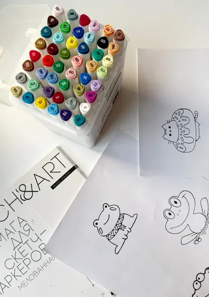 Изображение товара Набор маркеров Sketch & Art 22-0079 (48цв)