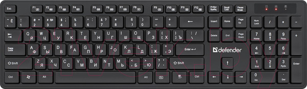 Изображение товара Комплект клавиатура и мышь Defender Lima C-993 / 45993 (черный)