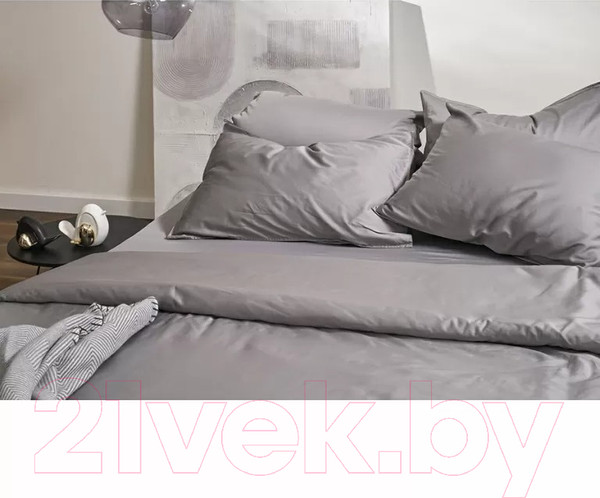 Изображение товара Комплект постельного белья Tkano Essential TK24-DC0001 (серый)
