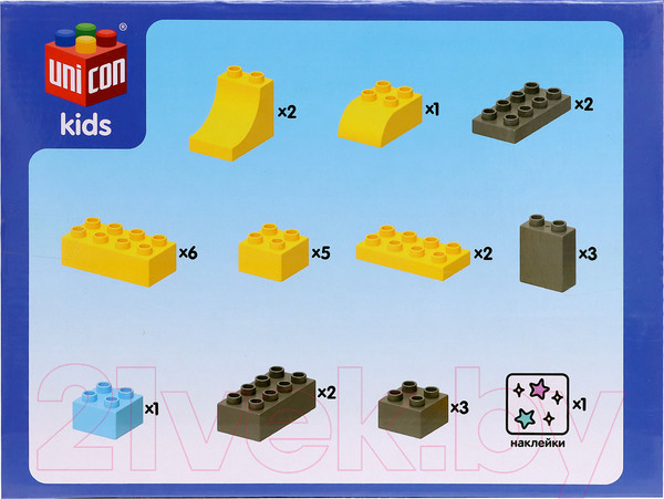 Изображение товара Конструктор Unicon Робот / 9826978 (27эл)