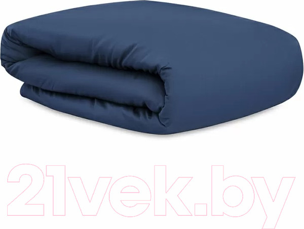 Изображение товара Комплект постельного белья Tkano Essential TK24-DC0002 (темно-синий)