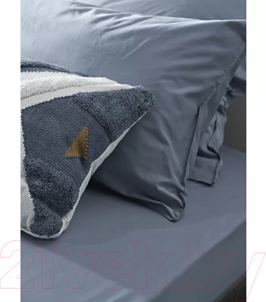 Изображение товара Комплект постельного белья Tkano Essential TK23-DC0003 (джинсово-синий)