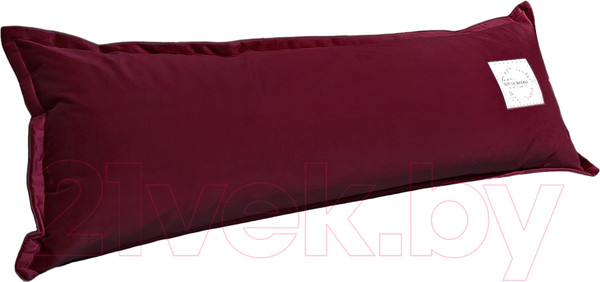 Изображение товара Подушка декоративная Sofi de Marko Джереми 32х90 / Под-Дж-32х90бр (бордовый)