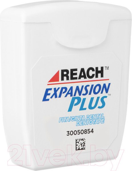 Изображение товара Зубная нить REACH Dentotape Пропитанная воском (50м)