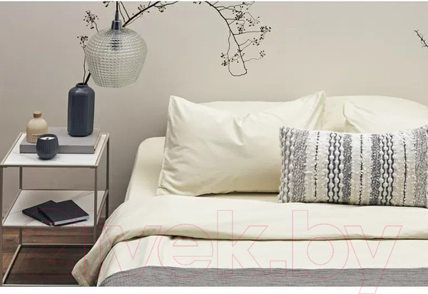 Изображение товара Комплект постельного белья Tkano Essential TK23-DC0005 (серо-бежевый)