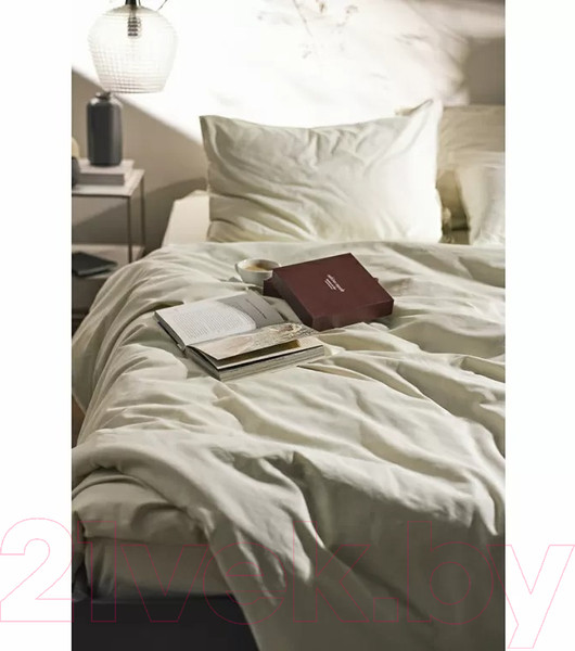 Изображение товара Комплект постельного белья Tkano Essential TK23-DC0005 (серо-бежевый)