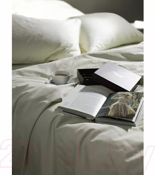 Изображение товара Комплект постельного белья Tkano Essential TK23-DC0005 (серо-бежевый)